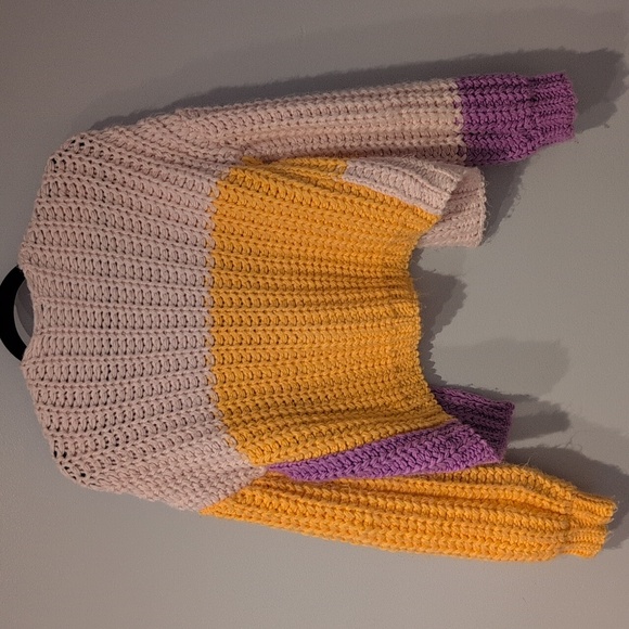 Wild Fable Size Small Colorblock Knit Sweater - Picture 3 of 3